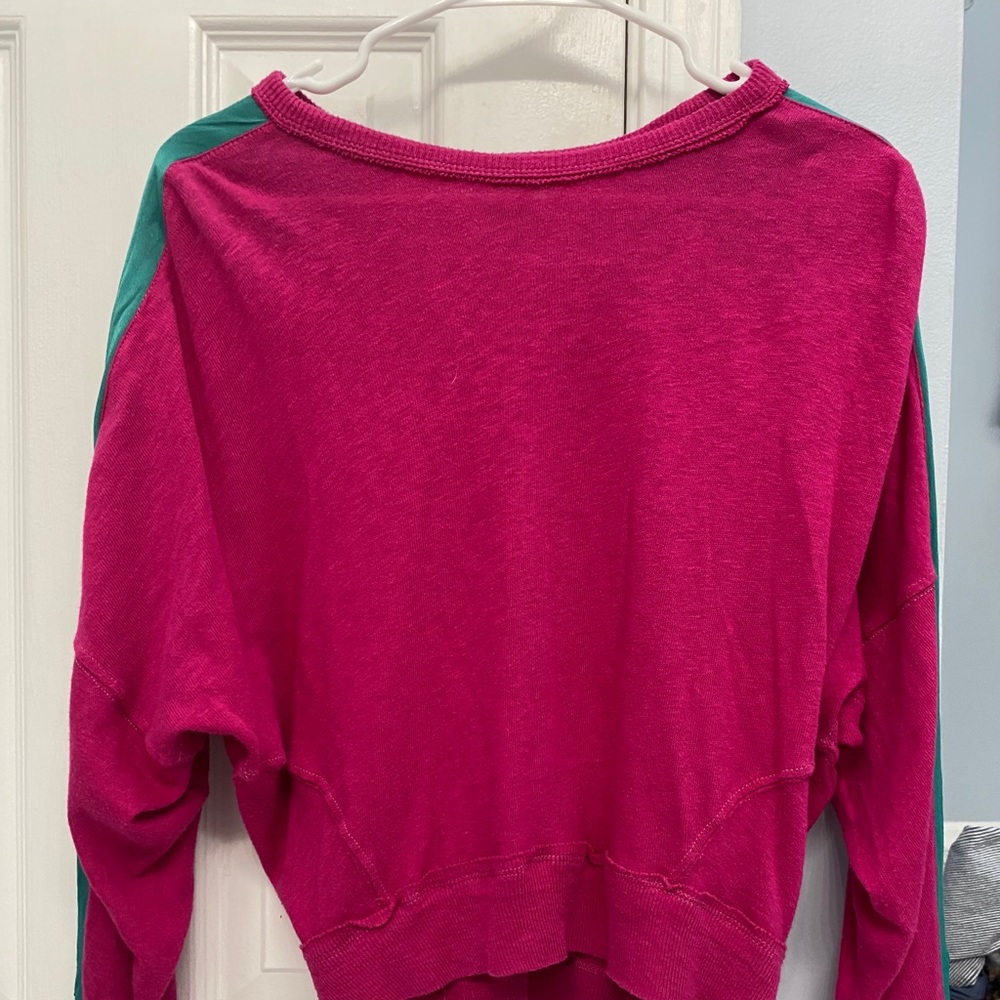Hot Pink Free People Light Sweater